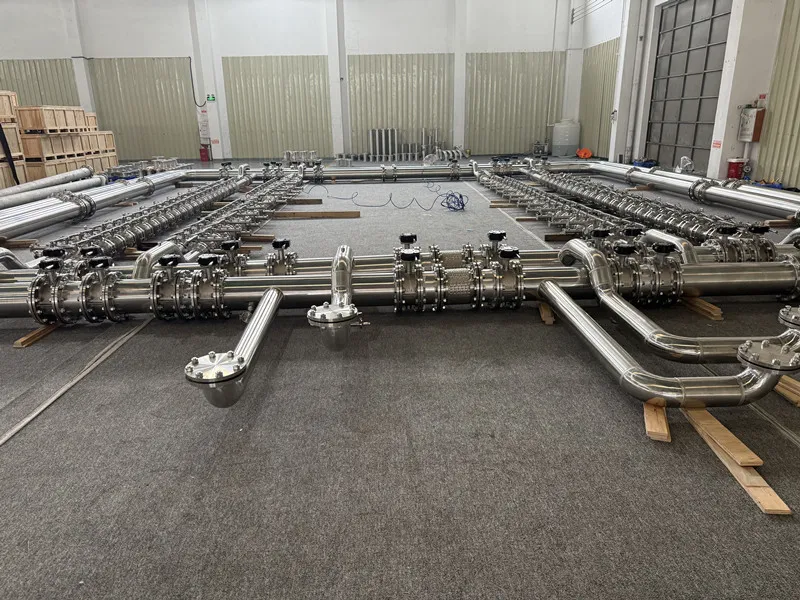 Aplikasi dan Pengiriman Pipa Cabang Pendingin Cair Stainless Steel di Pusat Data AI