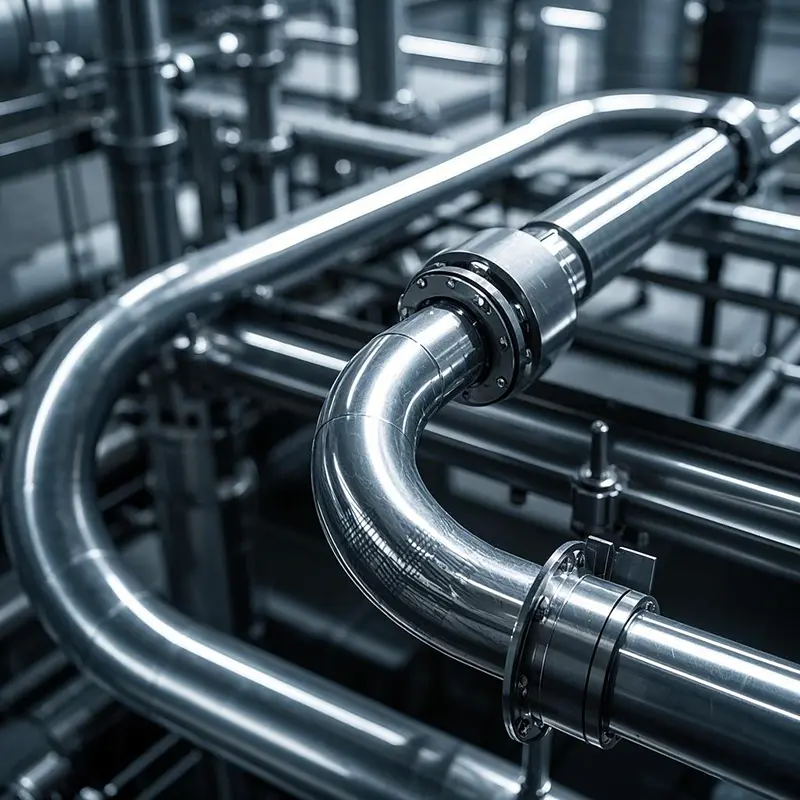 Pipa Stainless Steel untuk Industri Kimia