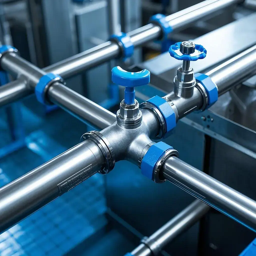 Pipa Stainless Steel untuk Peralatan Air dan Minuman Minum