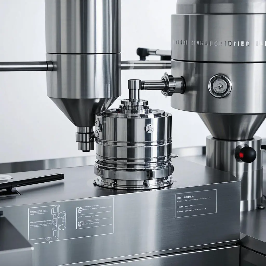 Pipa stainless steel untuk peralatan mesin farmasi